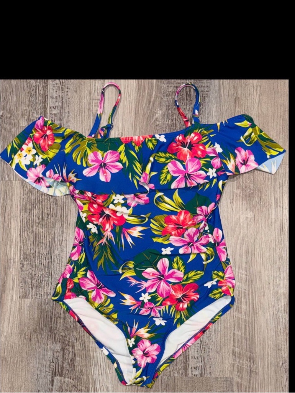 Women's Kona Sol One Piece Swimsuit w/Detachable Straps Size Medium